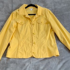 Yellow charger club jacket